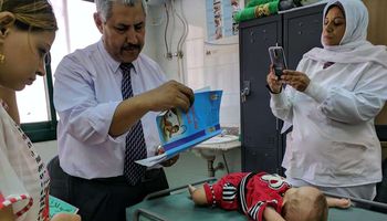 الحملة القومية للتطعيم ضد شلل الأطفال باسيوط  