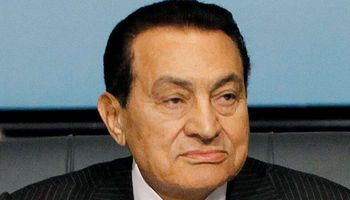 الرئيس  الأسبق حسني مبارك 