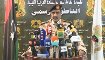 المتحدث باسم الجيش الليبي أحمد المسماري (أرشيفية)