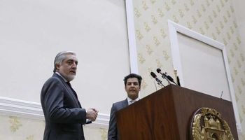 المرشح الرئاسي الأفغاني عبدالله عبدالله (Reuters)