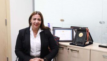 سارة إبراهيم مدير قطاع التسويق والعلاقات المؤسسية بالتجاري وفا بنك