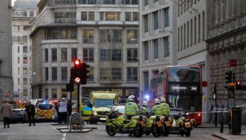 شرطة لندن تعلن عن عمل إرهابي جنوب المدينة (REUTERS )
