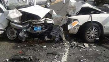 صورة ارشيفية لحادث سيارات