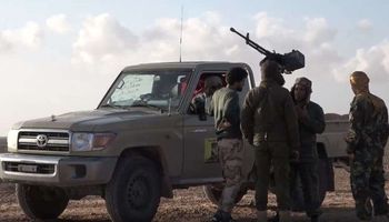 عناصر من الجيش الليبي في مصراتة (العربية)