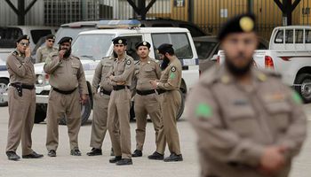 عناصر من شرطة الرياض (AP )