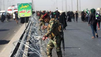 عنصر بالجيش العراقي (AFP )