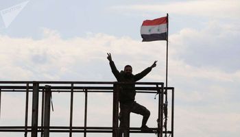 فرحة أهالي حلب بانتصارات الجيش السوري (Sputnik)