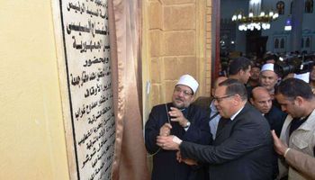 وزير الاوقاف يفتتح مسجد بالشرقية