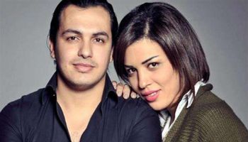 أحمد إبراهيم وزوجته 