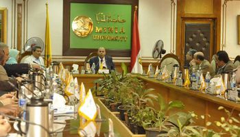 إجراءات إحترازية بجامعة المنيا لمواجهة كورونا
