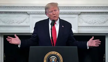 الرئيس الأمريكي دونالد ترامب (REUTERS)