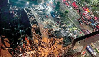 وفاة 4 أشخاص إثر انهيار فندق الحجر الصحي لمصابي"كورونا" بالصين