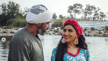 مي عمر وياسر جلال في مسلسل الفتوة رمضان 2020