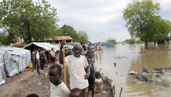 أضرار فيضانات شرق إفريقيا 