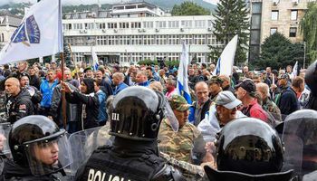 احتجاجات في البوسنة (أرشيفية)