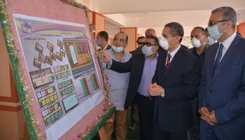افتتاح مدارس بمركز قطور