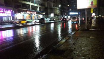 سقوط أمطار بالإسكندرية - أرشيفية