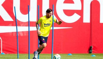 مران برشلونة اليوم