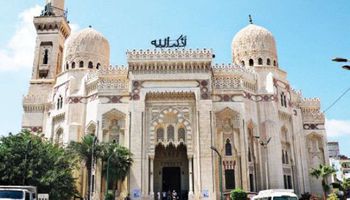 مسجد المرسي أبو العباس بالإسكندرية 