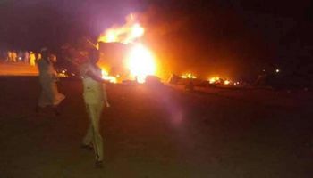 مصرع وإصابة 74 شخصا في حادث سير مروع في السودان