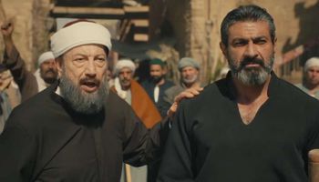 ياسر جلال وأحمد دياب في مسلسل الفتوة الحلقة 20