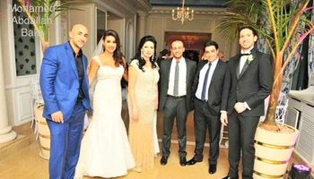 ياسمين صبري من حفل زفافها الأول 