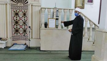أوقاف بور سعيد تواصل حملات تطهير وتعقيم المساجد