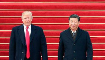 الرئيسين الصيني والأمريكي 
