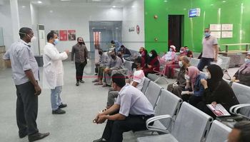 المتعافين من فيروس كورونا بمستشفى حميات الأقصر 