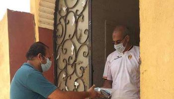 توزيع شنط الأدوية لمصابي كورونا بالعزل المنزلي 