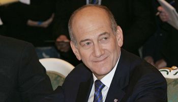 رئيس الوزراء الإسرائيلي السابق أيهود أولمرت