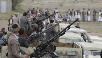 عناصر من الحوثيين في اليمن 
