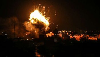 قصف إسرائيلي على غزة 