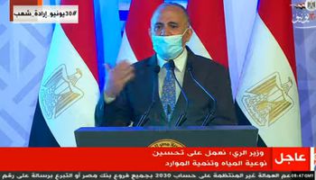 وزير الري في افتتاح مشروعات تطوير شرق القاهرة 