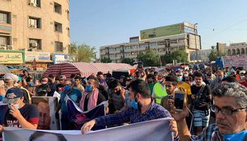 احتجاجات في بغداد