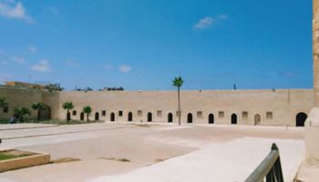 استعدادات قلعة قايتباي بالإسكندرية لاستقبال الزائرين خلال العيد