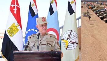  رئيس الأركان يشهد إجراءات الإستعداد القتالي لعناصر القوات المسلحة على الإتجاه الإستراتيجي الغربي  