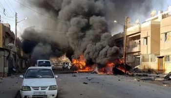 انفجار في درعا (أرشيفية)