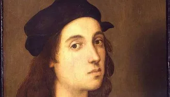 رسم شخصي للفنان الإيطالي المشهور رافايلو