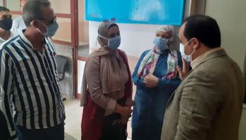 تفعيل خدمة  فحص (PCR) بمستشفى الحميات في بورسعيد