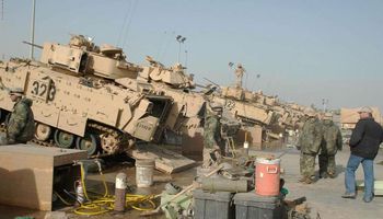 قاعدة تضم قوات أمريكية في الكويت