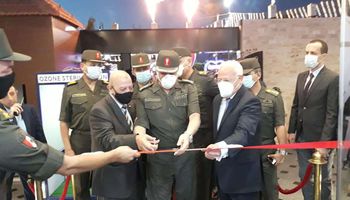 محافظ بورسعيد ومساعد وزير الدفاع ومدير إدارة النوادي يفتتحون أعمال تطوير فندق وعمارات نادي القوات المسلحة.