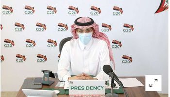 وزير المالية السعودي خلال اجتماع مجموعة العشرين 