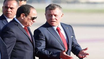 العاهل الأردني الملك عبد الله الثاني والرئيس عبد الفتاح السيسي