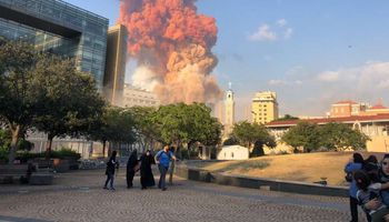 انفجار في بيروت 