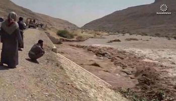 انهيار سد الرونة اليمني