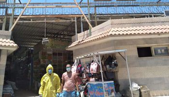 تطهير سوق ليبيا ورفع 2100 طن قمامة طوال أيام عيد الأضحى  