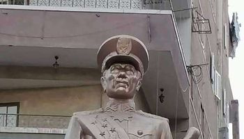 تمثال الرئيس الراحل محمد أنور السادات