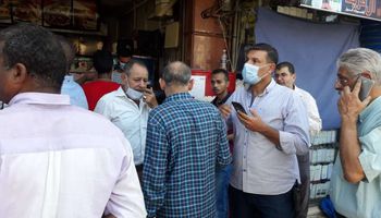 حملة تفتيشية على المطاعم والمحلات وسط الإسكندرية
