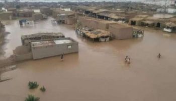 دمار خلفه انهيار سد بوط بولاية النيل الأزرق في السودان